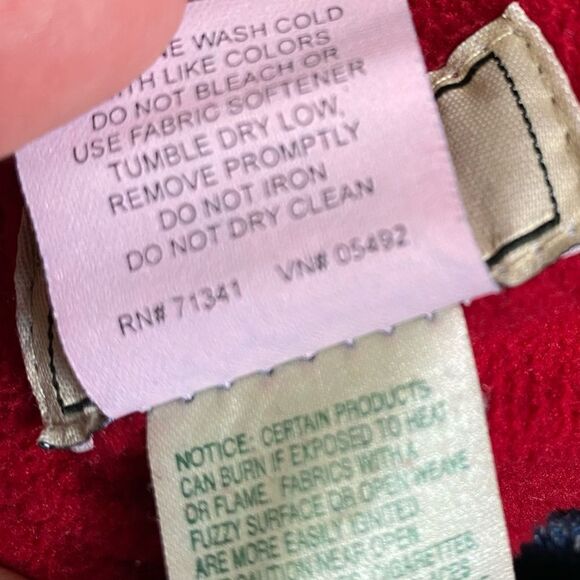 L.L. Bean Double L Relaxed Fit Fleece Lined Jeans Women’s Size 12 - Picture 9 of 9